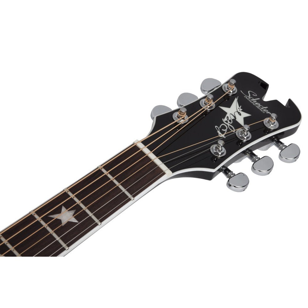 Schecter 283 Robert Smith RS-1000 Busker Acoustic Guitar, Solid Spruce Top