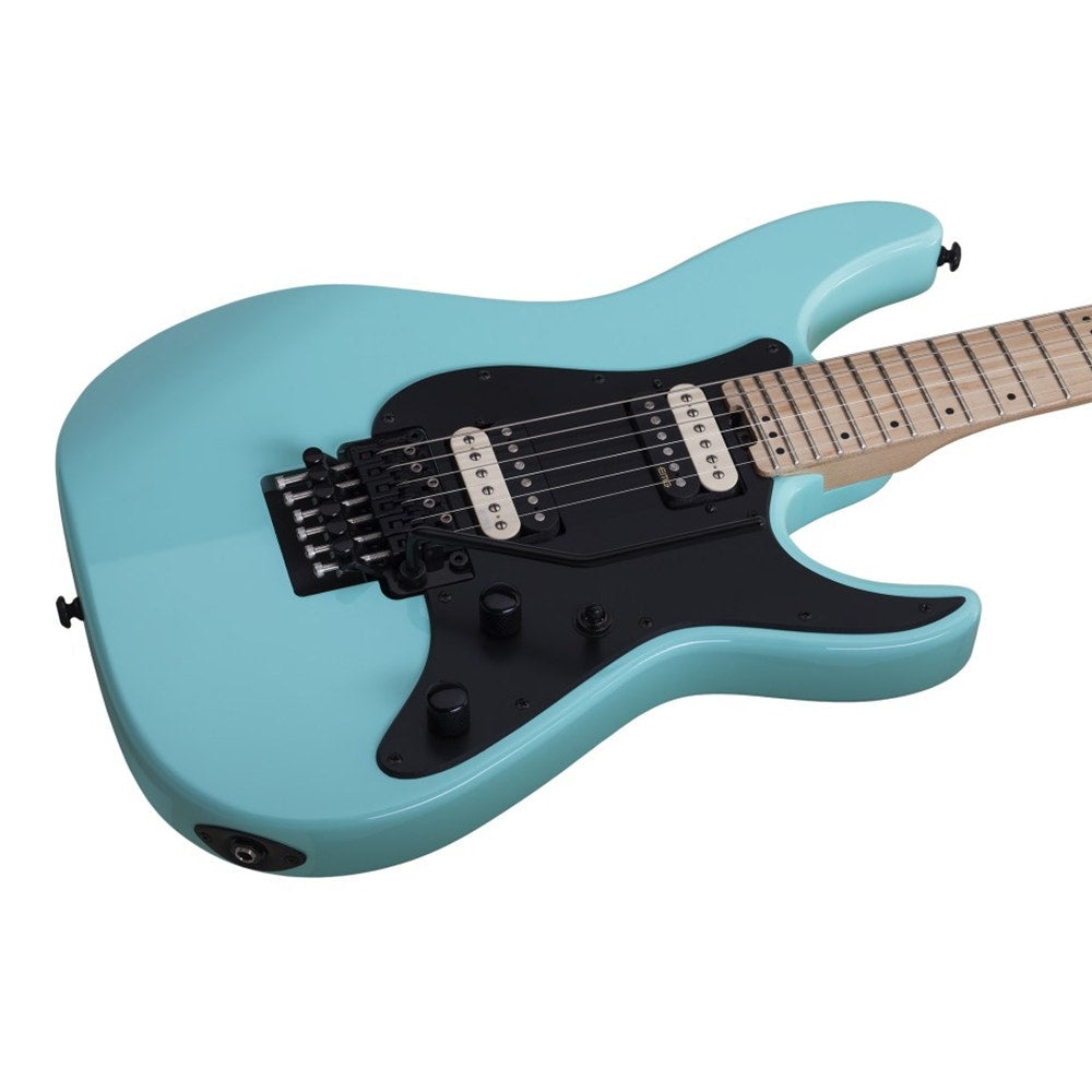 Schecter Sun Valley Super Shredder FR Electric Guitar, Maple Fingerboard - Sea Foam Green