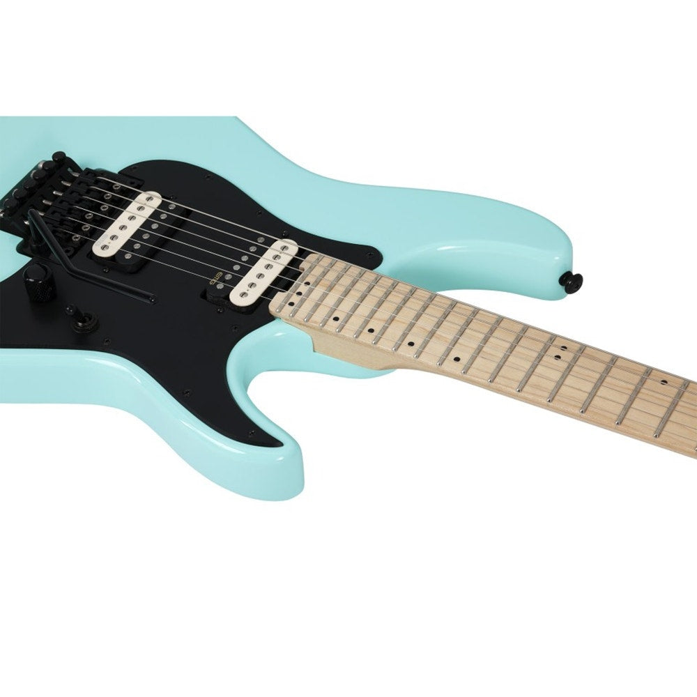 Schecter Sun Valley Super Shredder FR Electric Guitar, Maple Fingerboard - Sea Foam Green