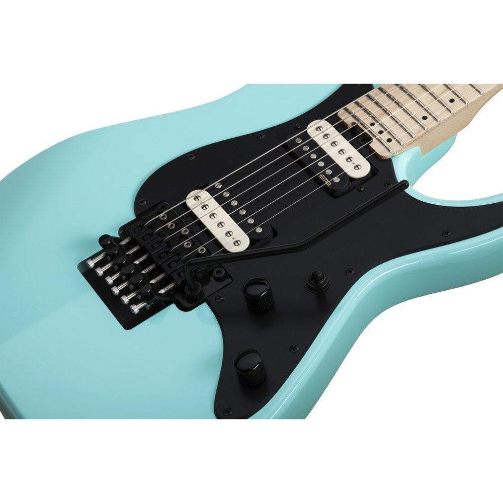 Schecter Sun Valley Super Shredder FR Electric Guitar, Maple Fingerboard - Sea Foam Green