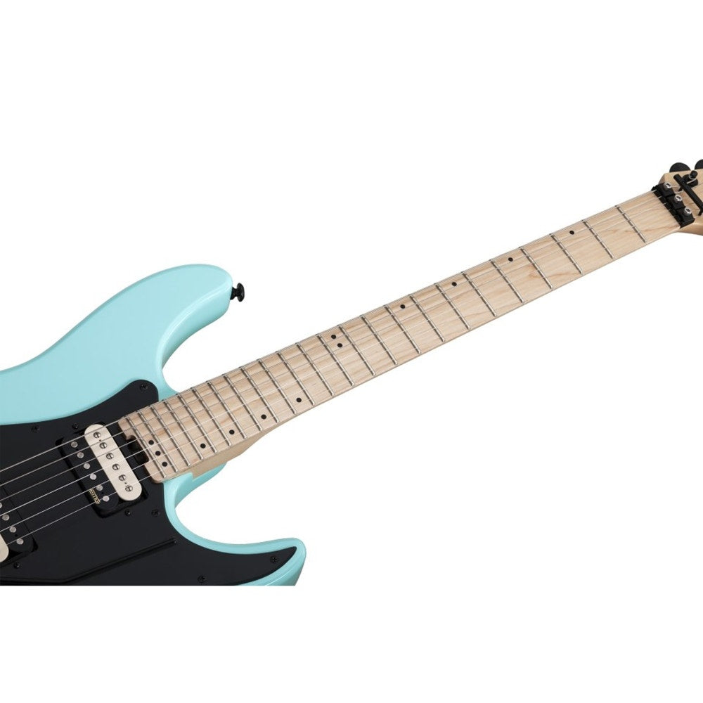 Schecter Sun Valley Super Shredder FR Electric Guitar, Maple Fingerboard - Sea Foam Green