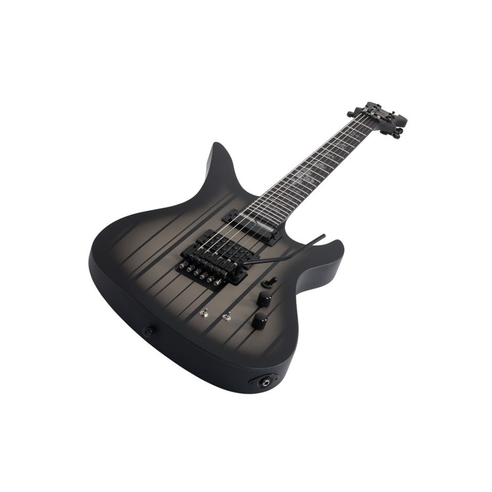 Schecter Synyster Custom-S Electric Guitar with Seymour Duncan Bridge Pickup in Satin Dark Earth Burst