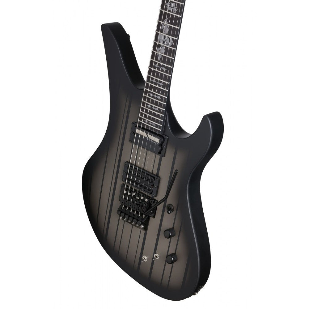 Schecter Synyster Custom-S Electric Guitar with Seymour Duncan Bridge Pickup in Satin Dark Earth Burst