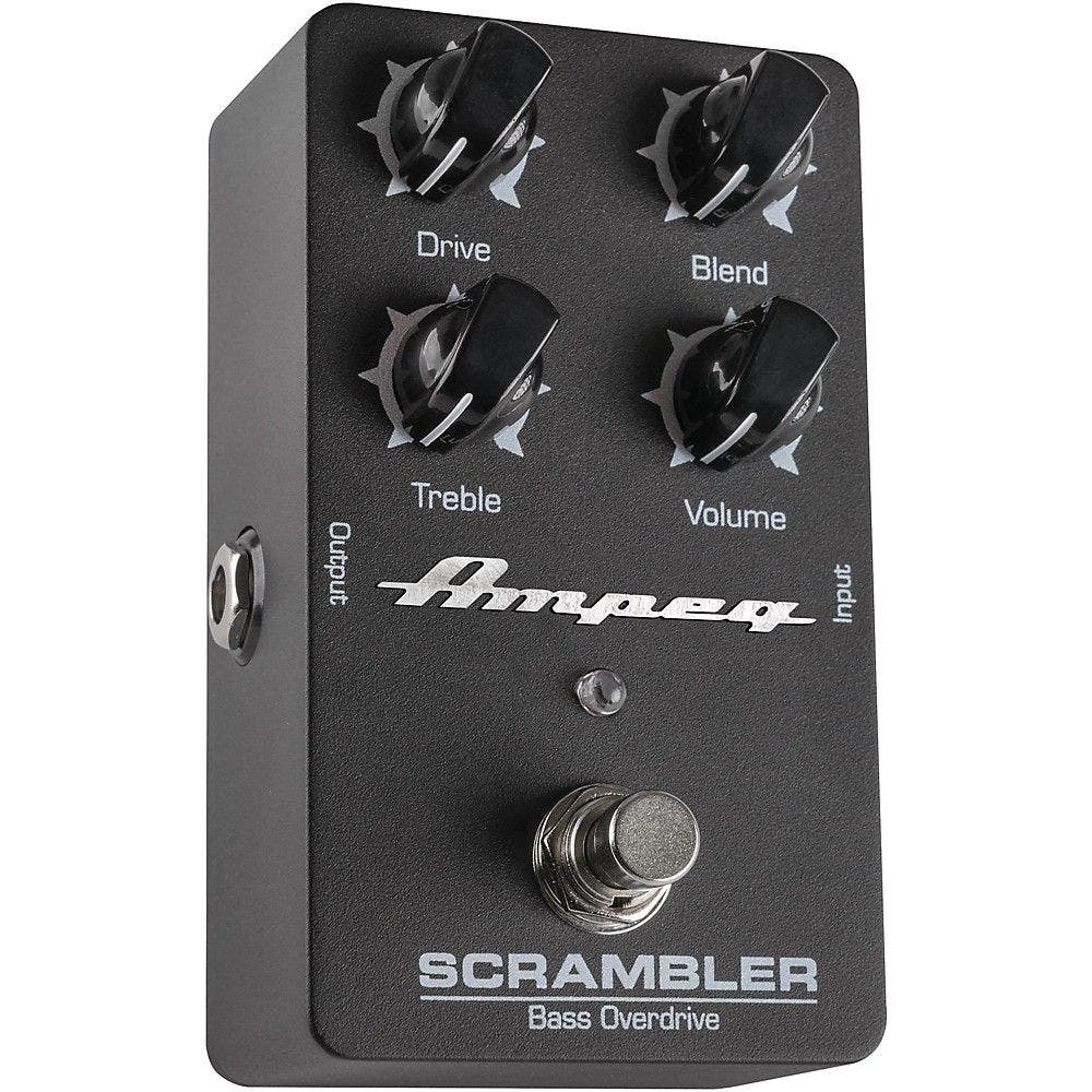 Ampeg Scrambler Bass Overdrive Bass Guitar Effects Pedal