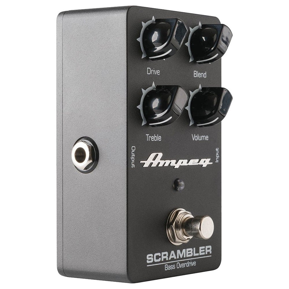 Ampeg Scrambler Bass Overdrive Bass Guitar Effects Pedal