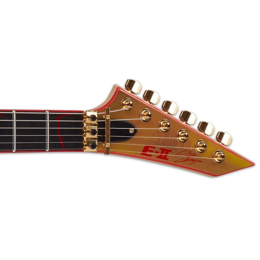 ESP E-II Signature Series Alexi Laiho Wild Scythe 6-String Electric Guitar with Hard Case - "I Worship Chaos" Graphic