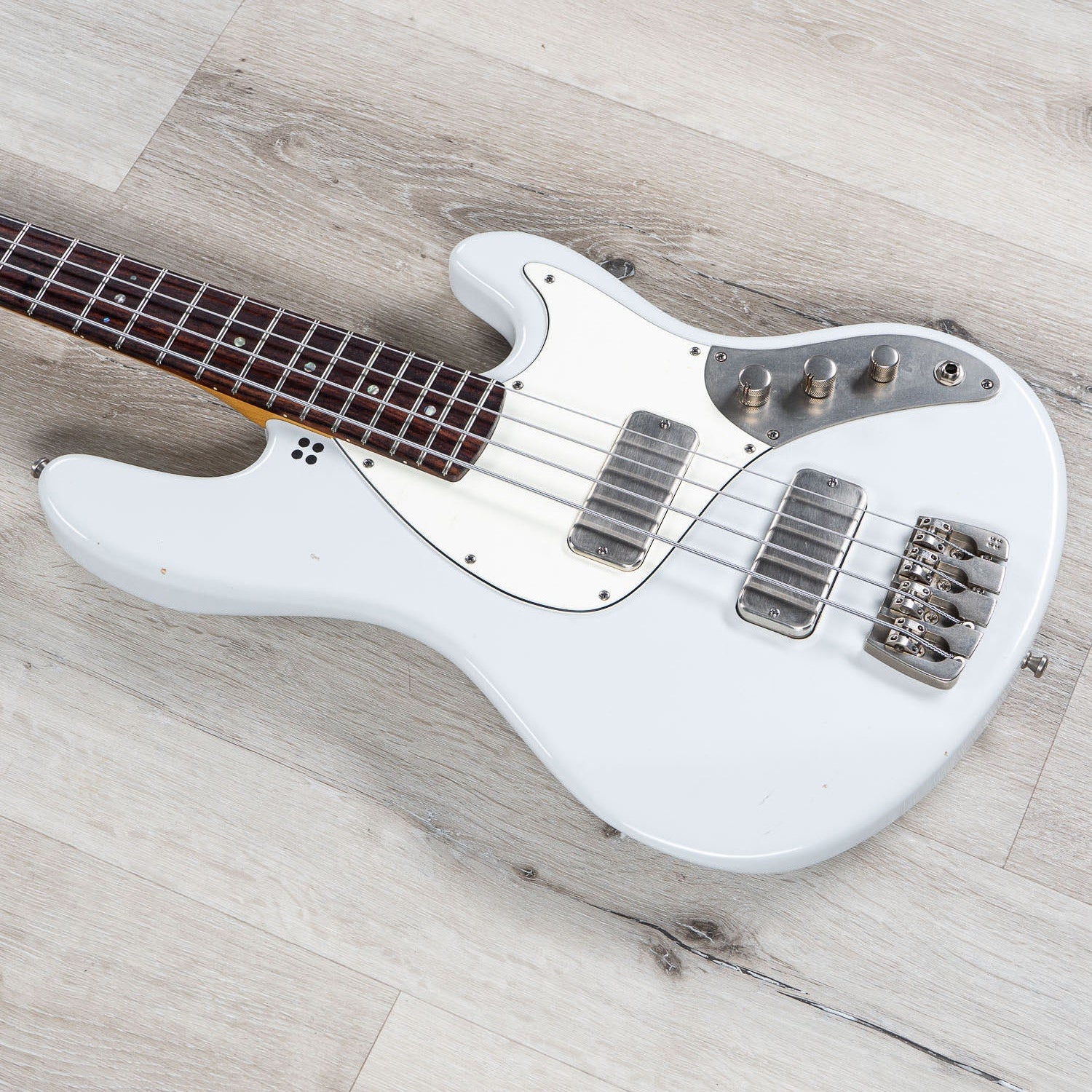 Sandberg Limited Edition TT-4 Bass Guitar, Rosewood Fretboard, Light Gray Soft Aged Finish