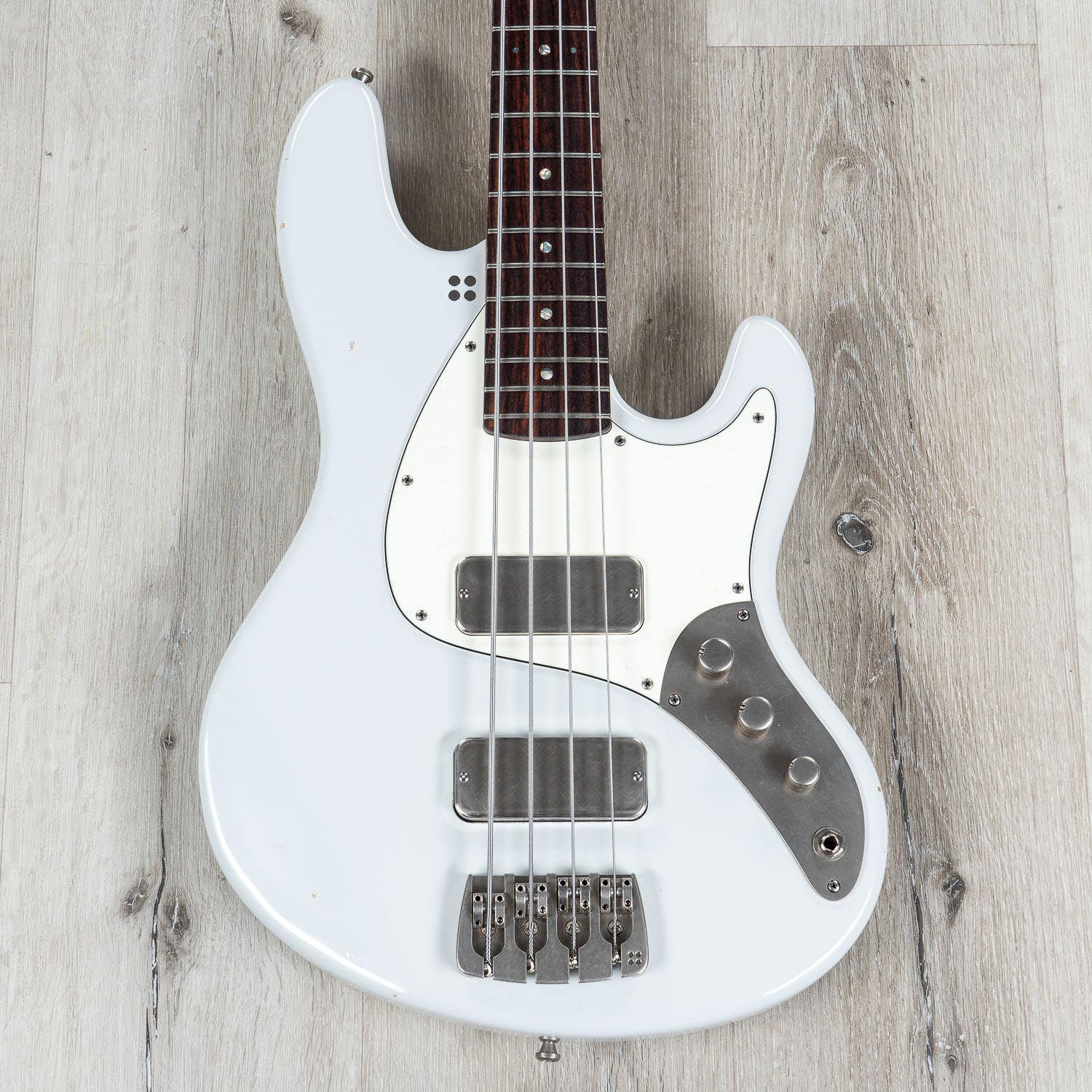 Sandberg Limited Edition TT-4 Bass Guitar, Rosewood Fretboard, Light Gray Soft Aged Finish