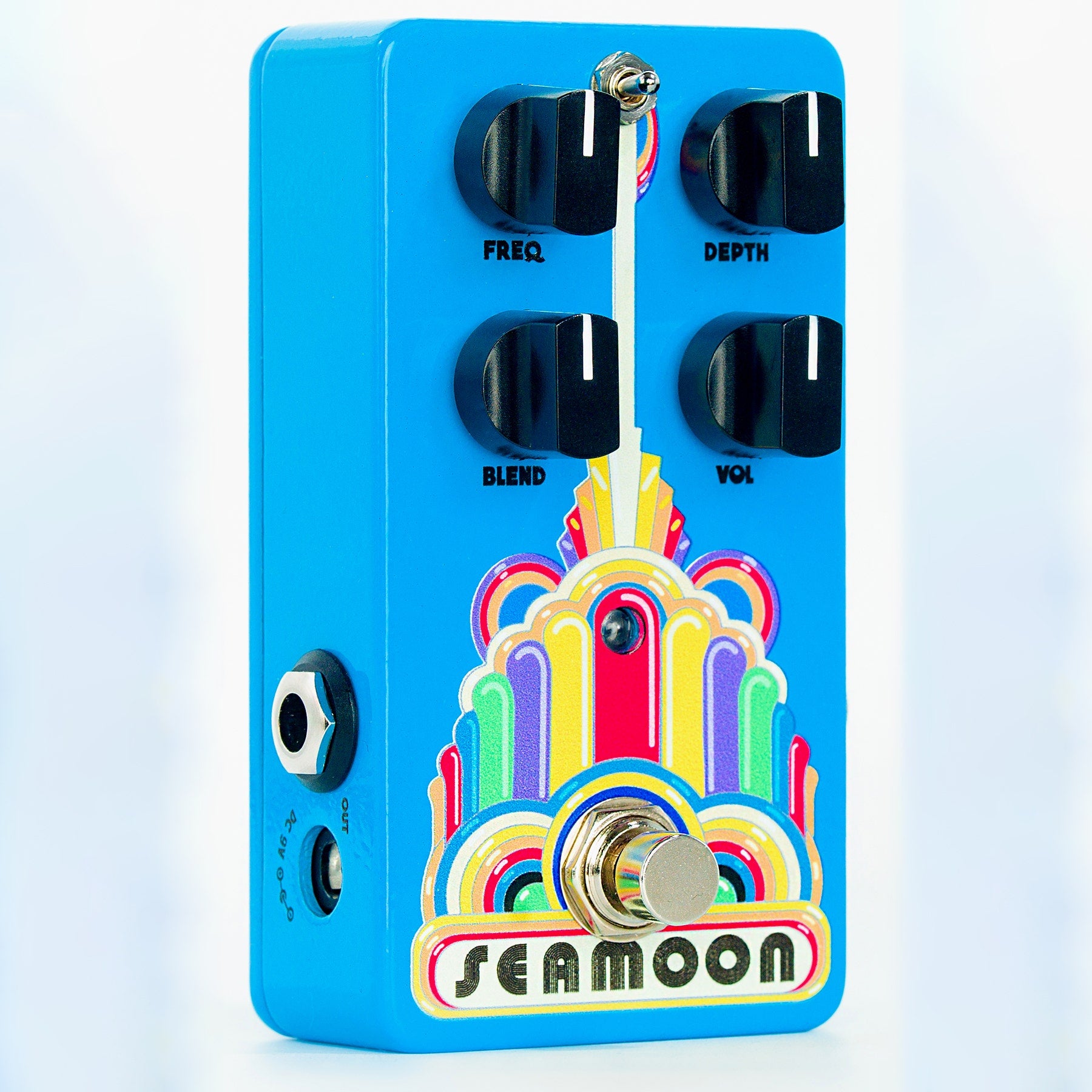 Seamoon FX Funk Machine Envelope Filter w/ Sub-Harmonic Bass Guitar Effects Pedal