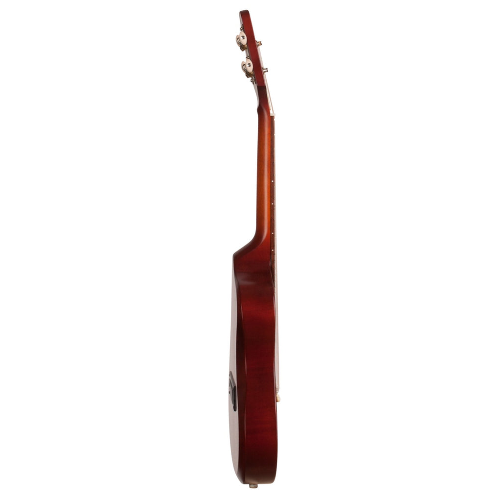 Seagull 046348 Uke Steel SG Burst EQ Ukulele, Solid Spruce Top, Burnt Umber