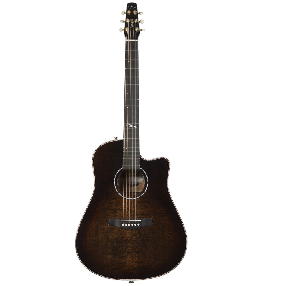 Seagull Guitars Artist Series Peppino Signature CW Acoustic Electric Guitar, Bourbon Burst