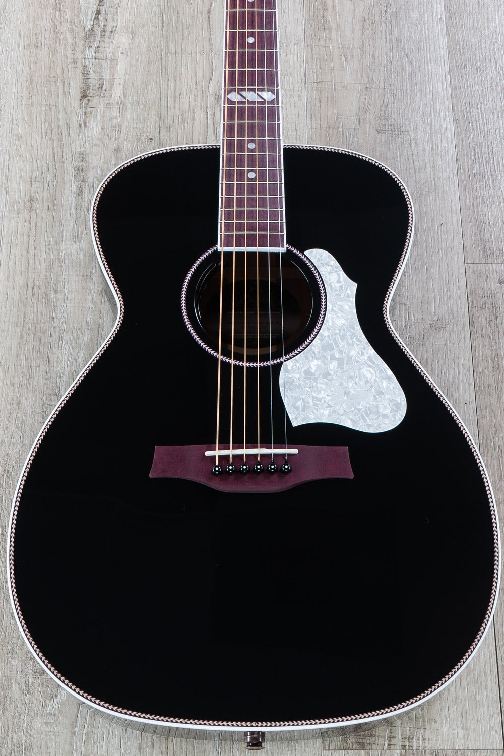 Seagull Guitars 047734 Artist Tuxedo Black EQ Acoustic Electric Guitar, Black