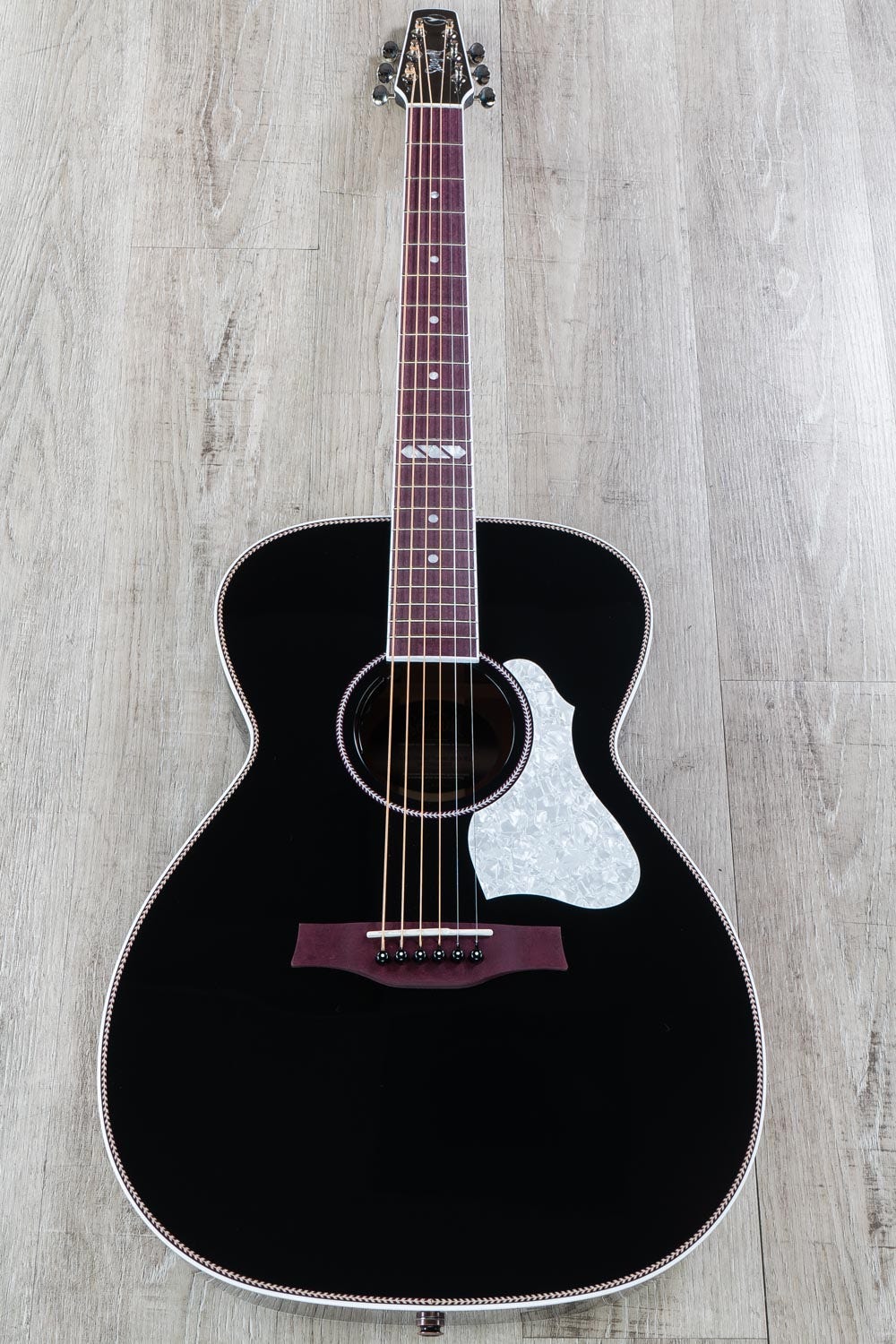 Seagull Guitars 047734 Artist Tuxedo Black EQ Acoustic Electric Guitar, Black