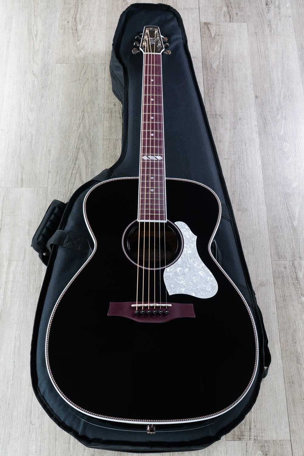 Seagull Guitars 047734 Artist Tuxedo Black EQ Acoustic Electric Guitar, Black