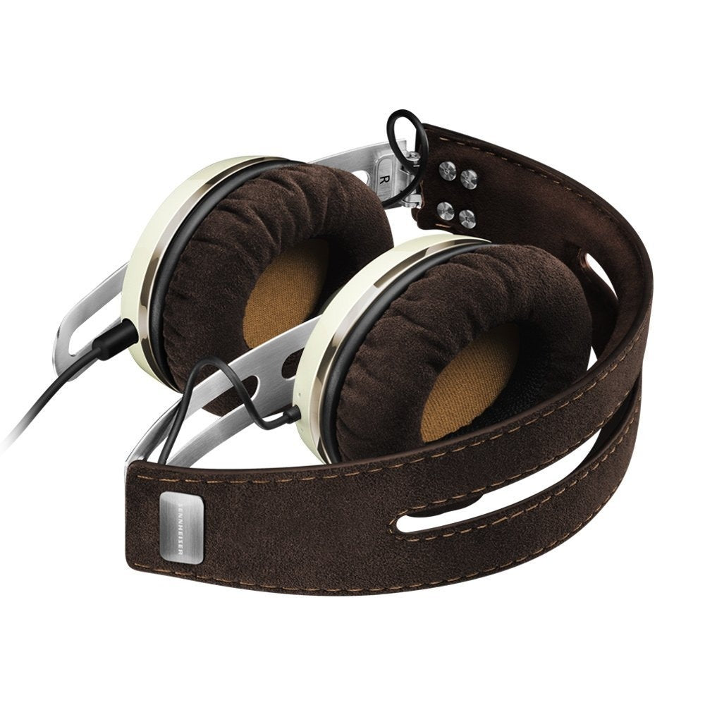 Open Box Sennheiser Momentum 2.0 M2 On-Ear Closed Back Headphones Apple iOS Devices Ivory