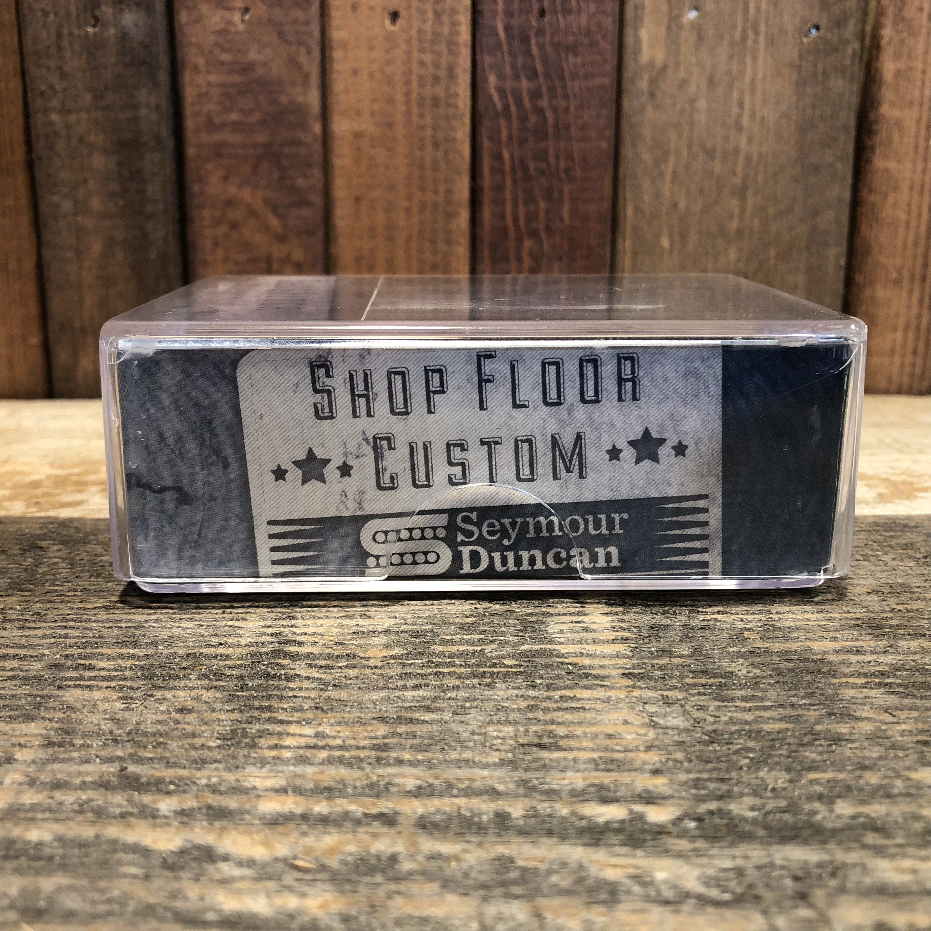 Seymour Duncan Full Shred SH-10N Neck Position Humbucker Pickup, White w/ Gold Pole Pieces