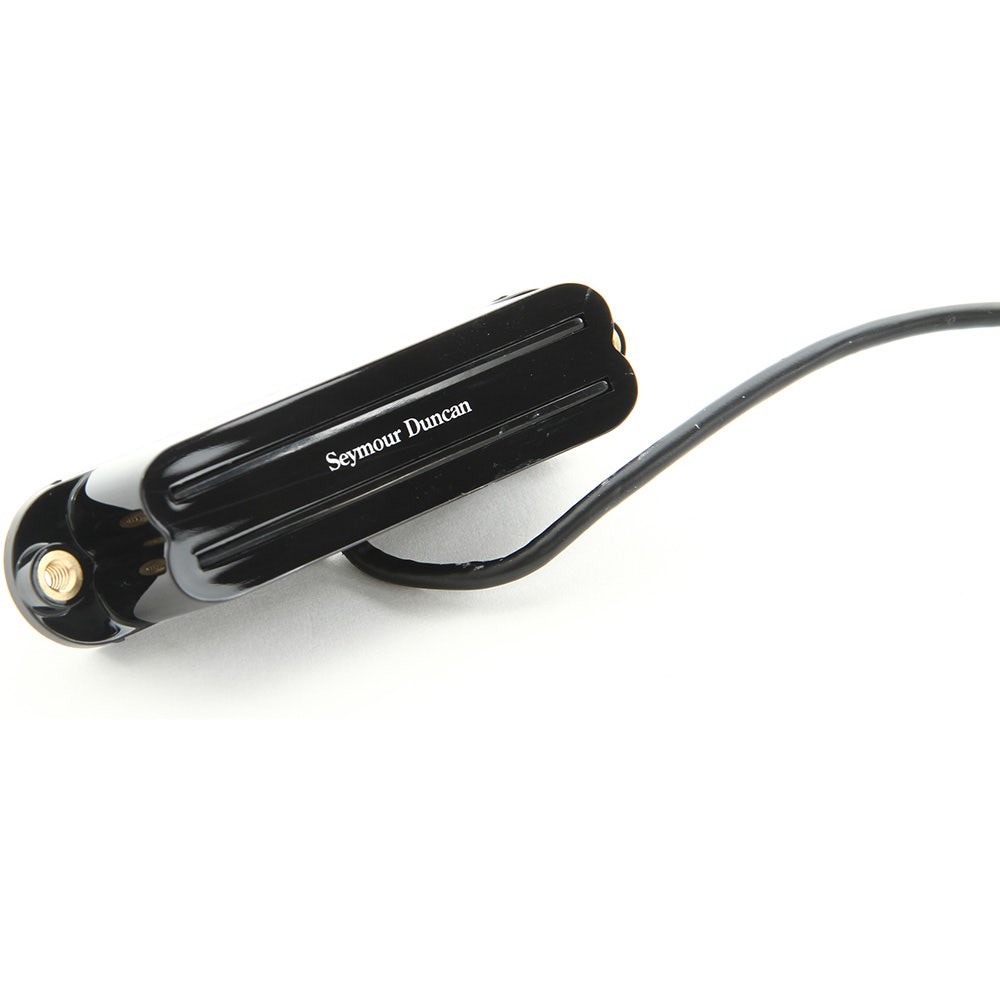 Seymour Duncan SHR-1 Hot Rails for Strat Bridge/Neck Set with SJBJ-1n JB Guitar Pickup - Black