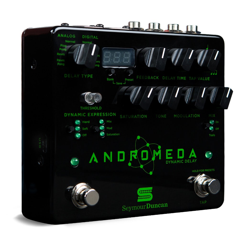 Seymour Duncan Andromeda Dynamic Digital Delay Guitar Effects Pedal