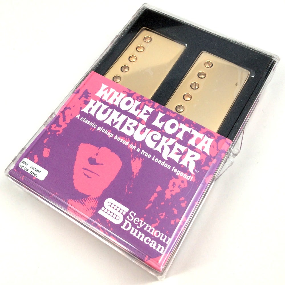 Seymour Duncan 11102-89 Whole Lotta Humbucker Pickup Set- Gold