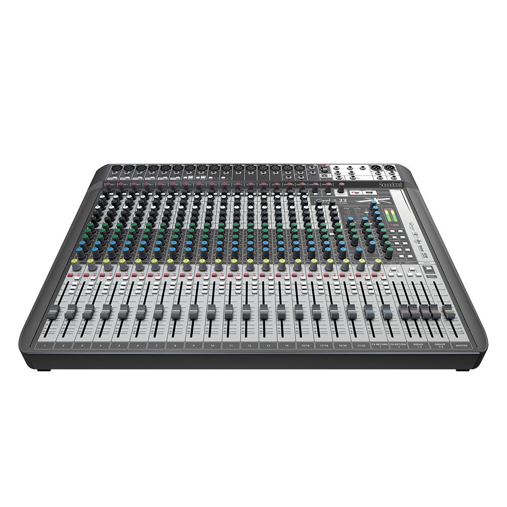 Soundcraft Signature 22 MTK 22-Input Multi-Track Mixer with Effects