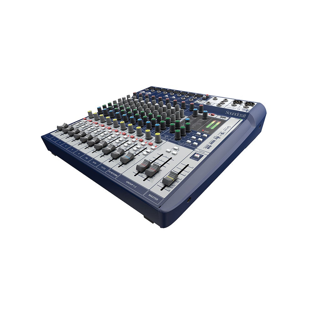 Soundcraft Signature 12 12-Input Compact Analog Mixer