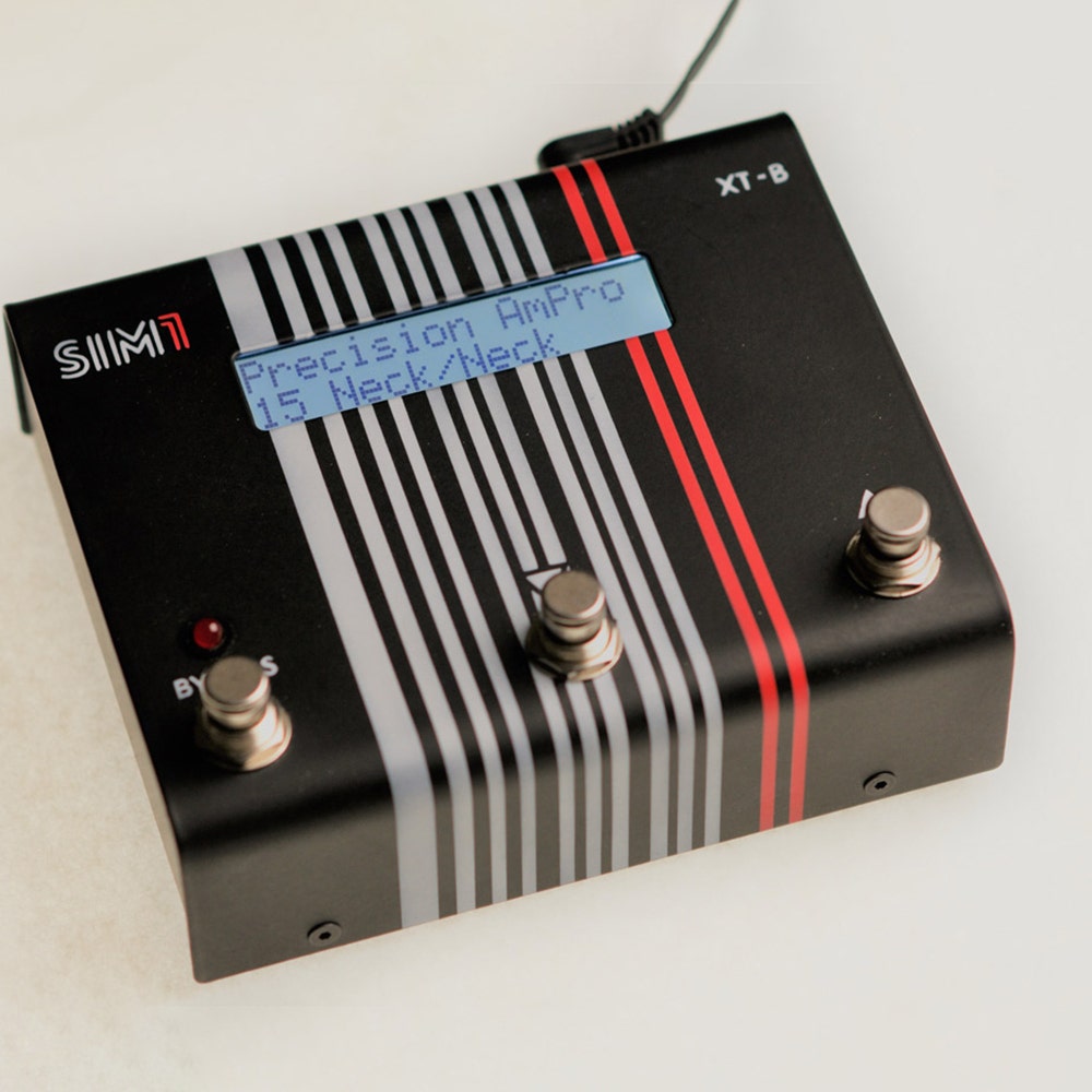 SIM1 XT-B Bass Profiler Effects Pedal w/ 30 Preloaded Sounds
