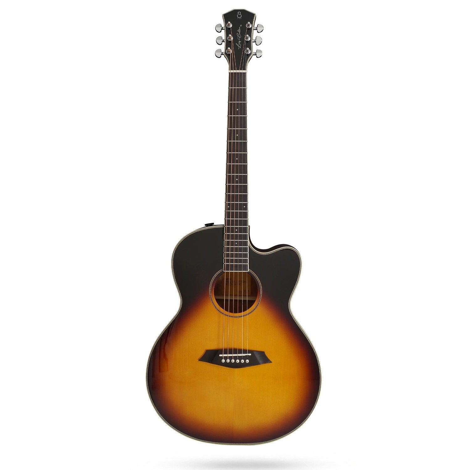 Sire Larry Carlton A3-G Acoustic Electric Guitar, Rosewood Fretboard, Vintage Sunburst