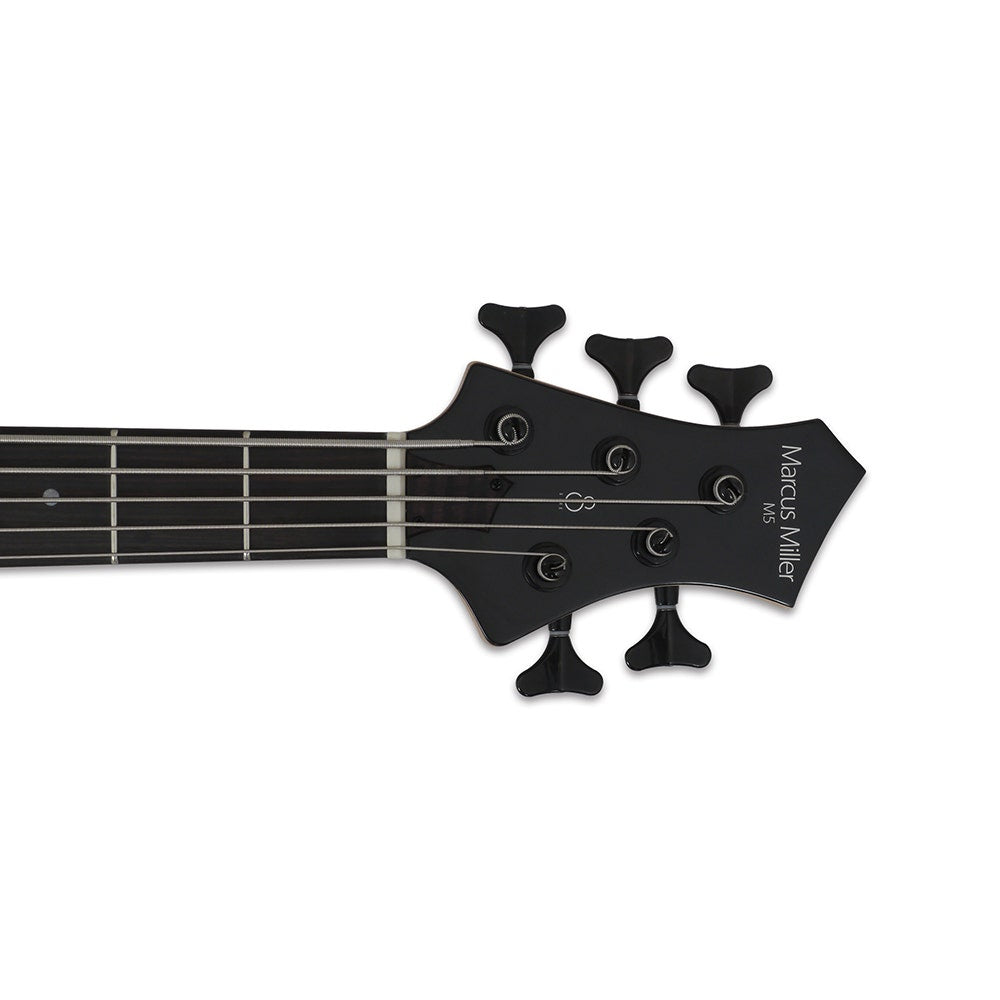 Sire M5 5-String Bass Guitar, Swamp Ash Body, Ebony Fretboard, NT Natural, NAMM Showpiece