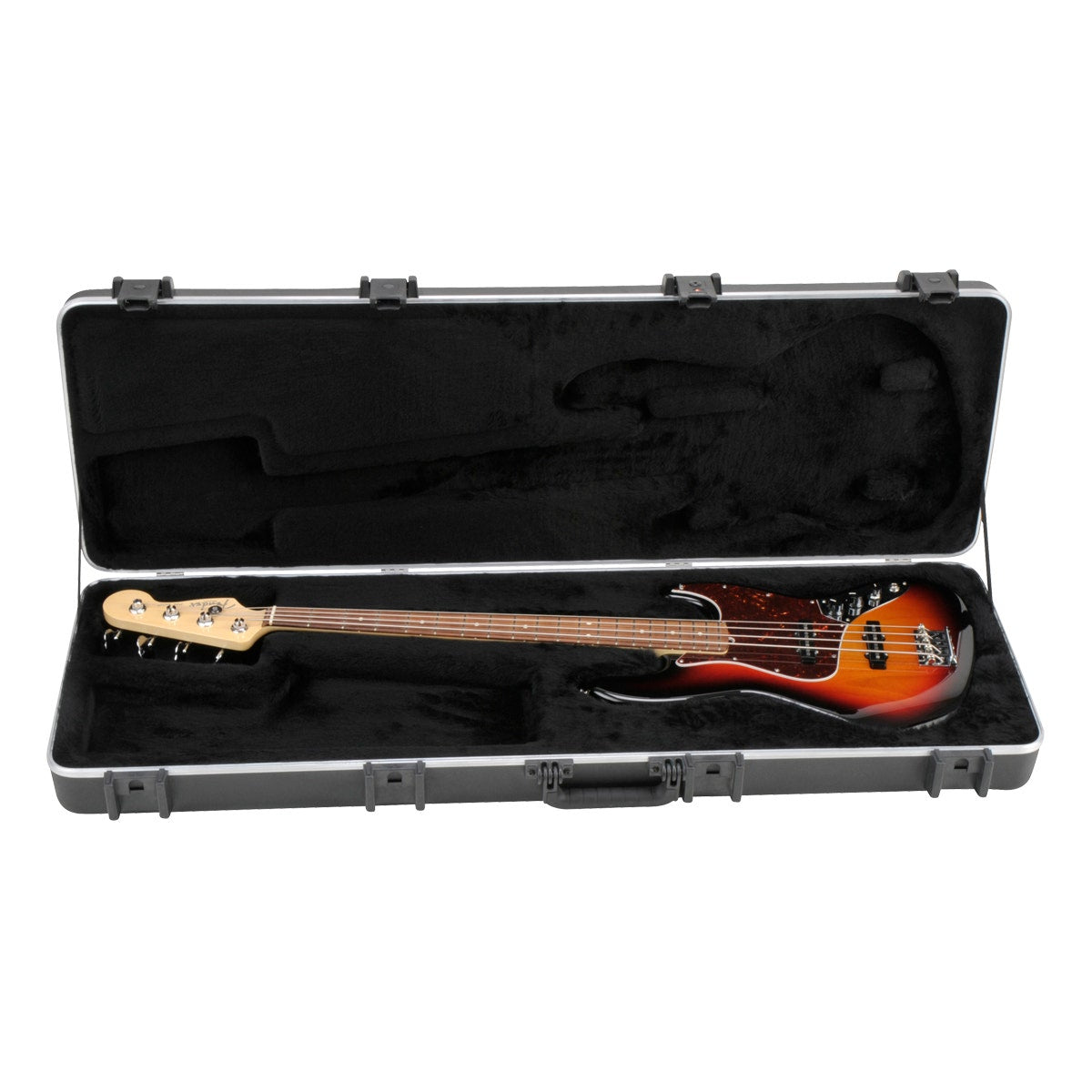 SKB Cases 1SKB-44PRO Pro Rectangular Electric Bass Case For P & J Style Basses