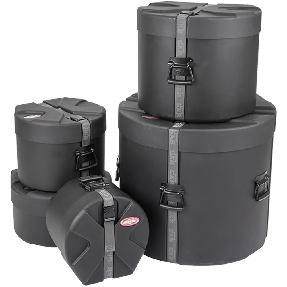 SKB Cases 1SKB-UDP1 SKB Ultimate Drum Package Case Set