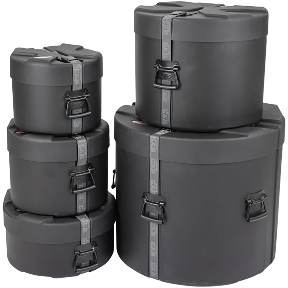SKB Cases 1SKB-UDP1 SKB Ultimate Drum Package Case Set