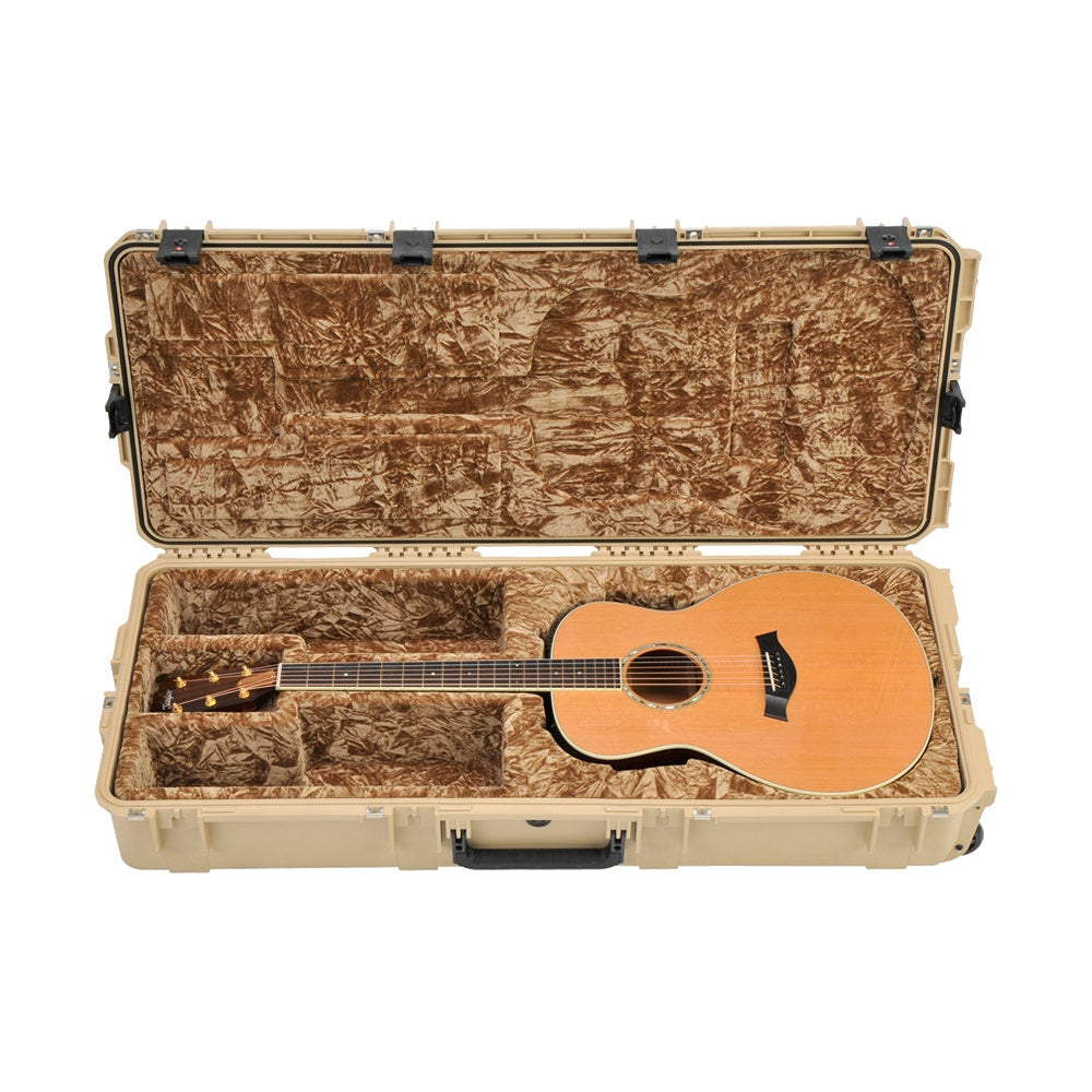 SKB 3i-4217-18-T iSeries Waterproof Dreadnought Acoustic Guitar Case, Tan