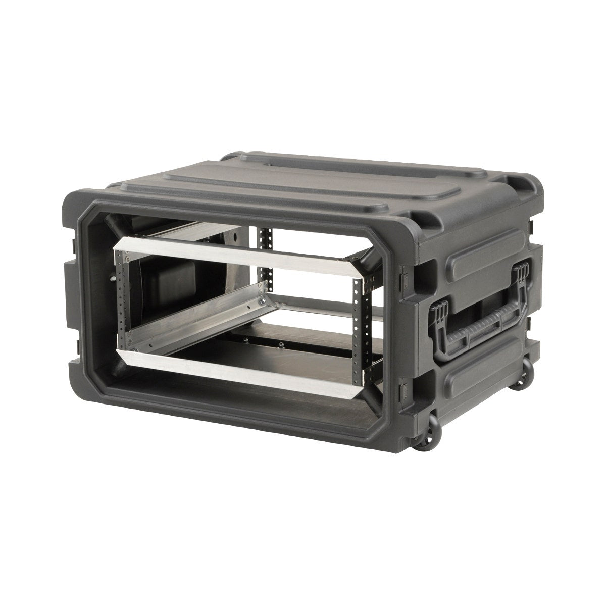 SKB Cases 3SKB-R06U20W 20" Deep 6U (6-Space) Roto Shockmount Rolling Rack Case