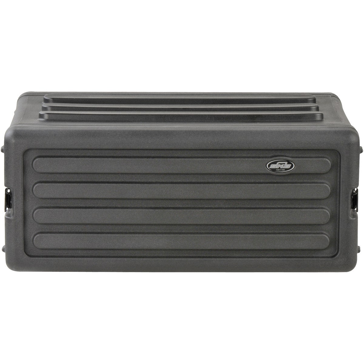 SKB 1SKB-R4S Roto-Molded Shallow 4U Rack Case w/ Built-In Handles