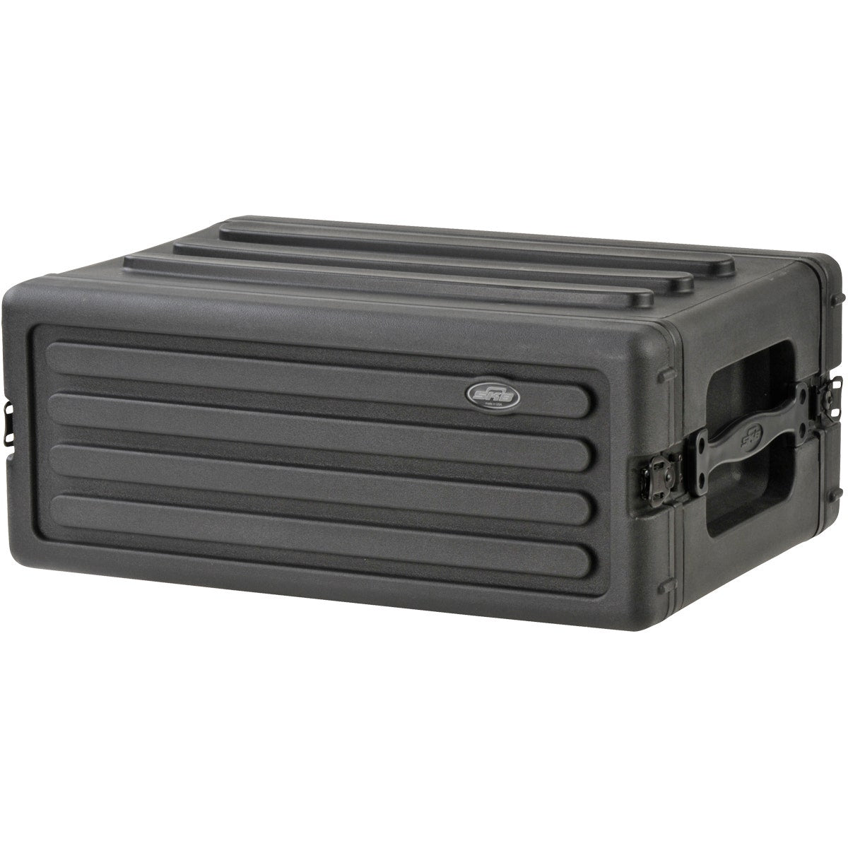 SKB 1SKB-R4S Roto-Molded Shallow 4U Rack Case w/ Built-In Handles