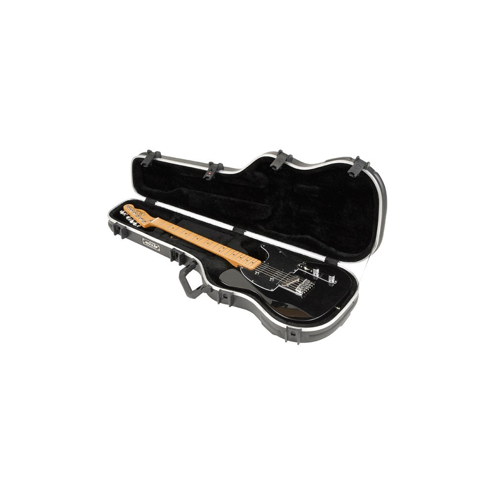 SKB Shaped Electric Guitar Hardshell Case with TSA Latch & Over-Molded Handle