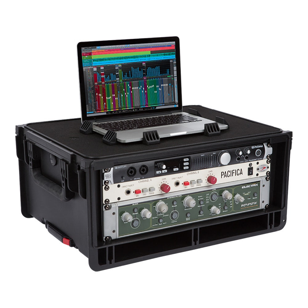 SKB Cases 1SKB-iSF4U Injection Molded 4U Studio Flyer Rack Case