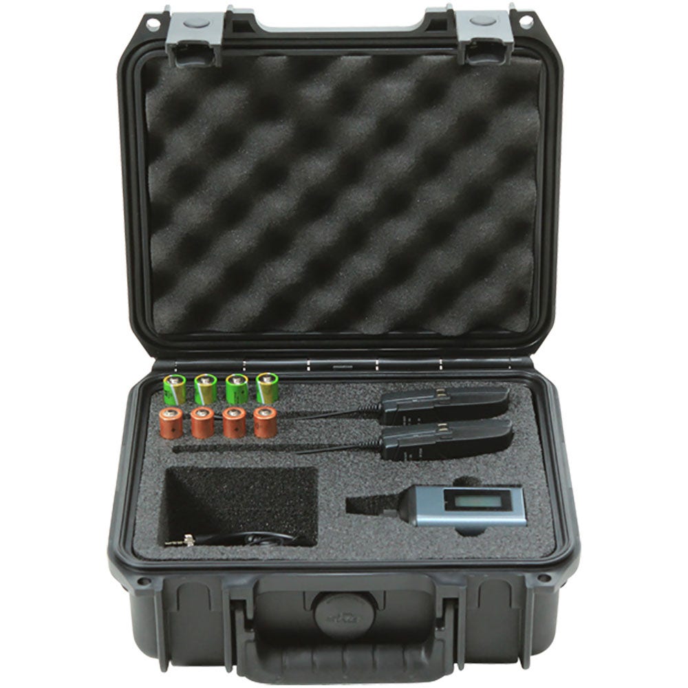 SKB 3i-0907-4-SWK iSeries Waterproof Sennheiser EW Wireless Mic Case