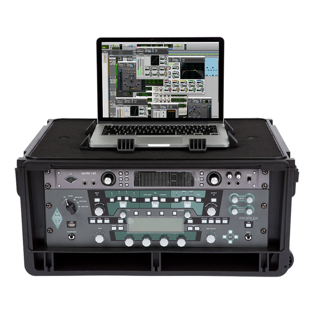 SKB Cases 1SKB-iSF4U Injection Molded 4U Studio Flyer Rack Case