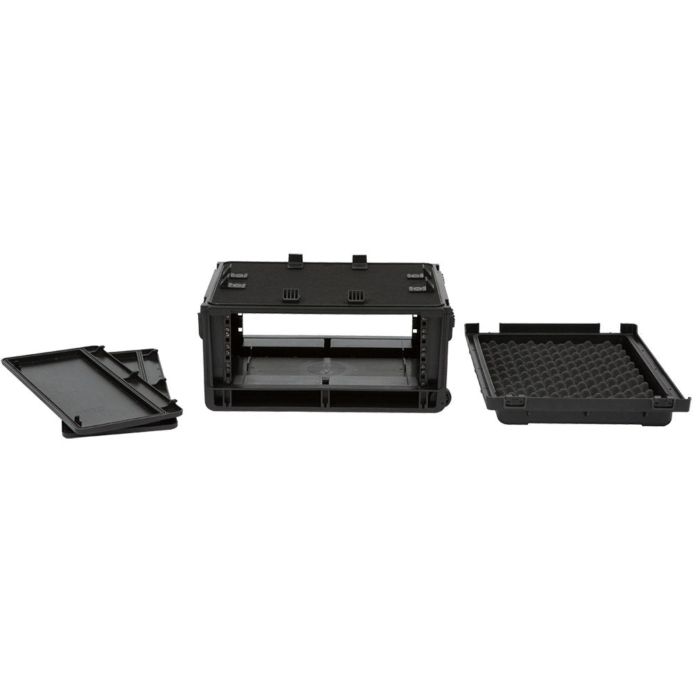 SKB Cases 1SKB-iSF4U Injection Molded 4U Studio Flyer Rack Case