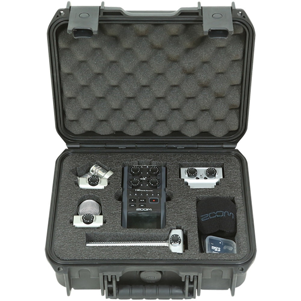 SKB 3i-1209-4-H6B iSeries Case for Zoom H6 Broadcast Recorder Kit