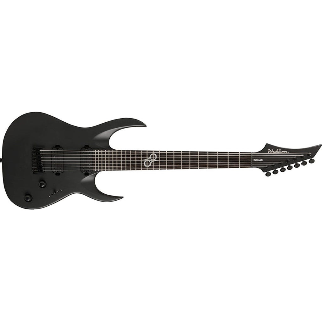 Washburn PX-SOLAR170C Parallaxe Ola Englund Solar 170 7-String Electric Guitar - Carbon Black (B-STOCK)
