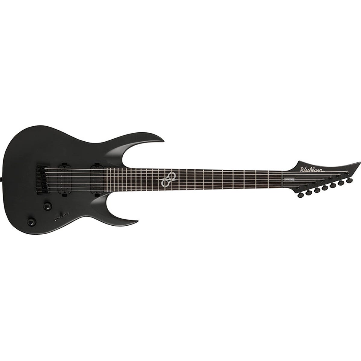 Washburn PX-SOLAR170C Parallaxe Ola Englund Solar 170 7-String Electric Guitar - Carbon Black (B-STOCK)