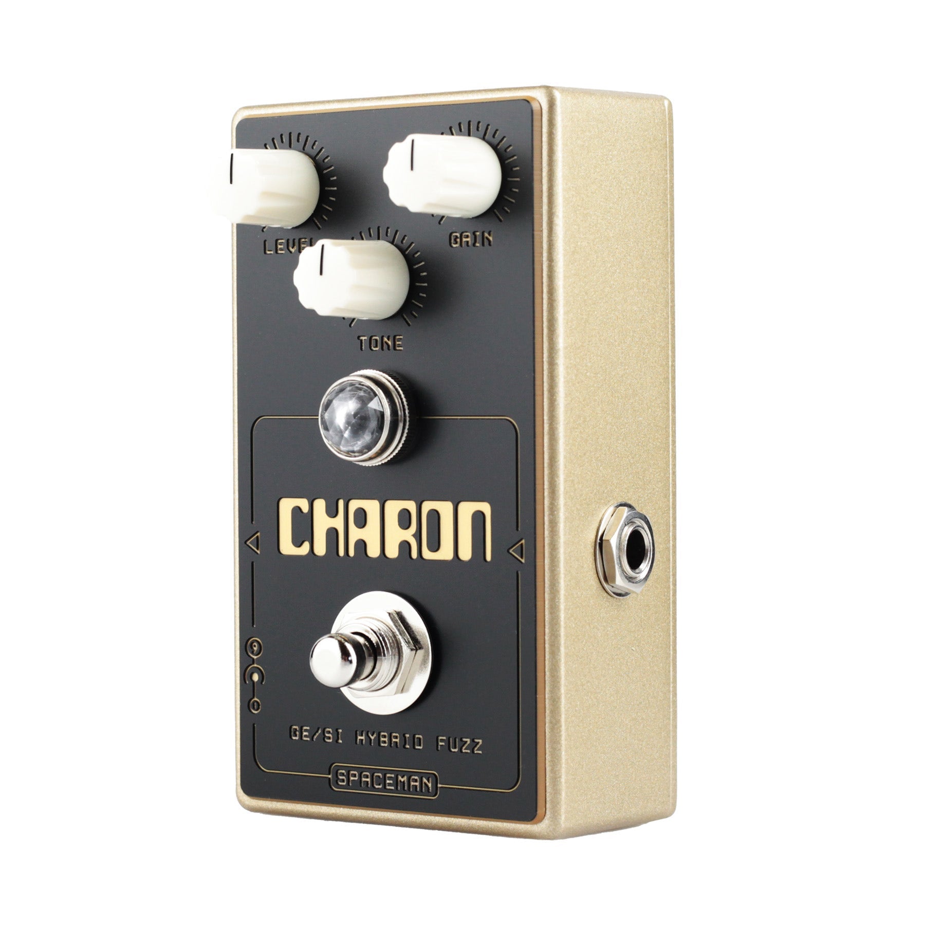 Spaceman Effects Charon Germanium / Silicon Hybrid Fuzz Guitar Effect Pedal, Gold Edition