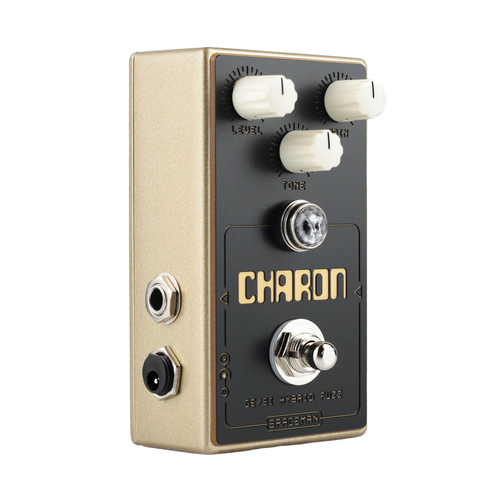 Spaceman Effects Charon Germanium / Silicon Hybrid Fuzz Guitar Effect Pedal, Gold Edition