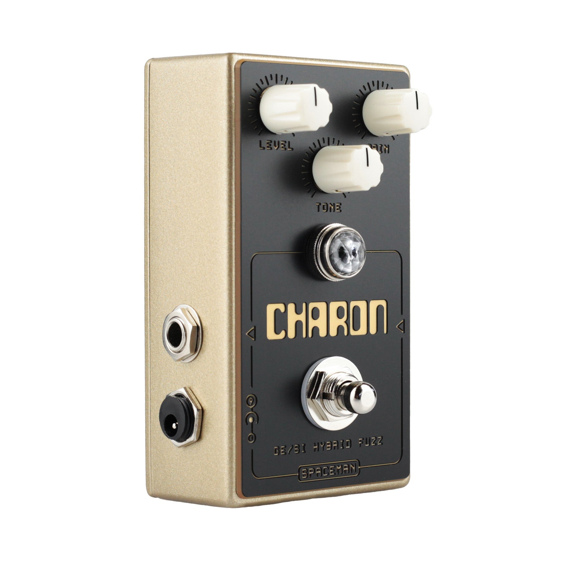 Spaceman Effects Charon Germanium / Silicon Hybrid Fuzz Guitar Effect Pedal, Gold Edition
