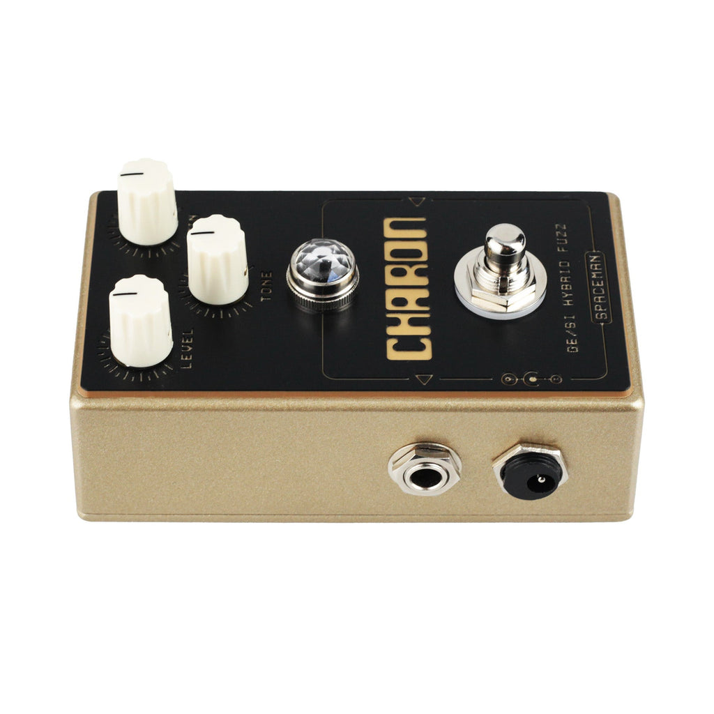 Spaceman Effects Charon Germanium / Silicon Hybrid Fuzz Guitar Effect Pedal, Gold Edition