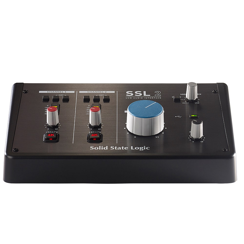 Solid State Logic SSL 2 2-In / 2-Out USB Audio Interface w/ SSL Designed Mic Preamps