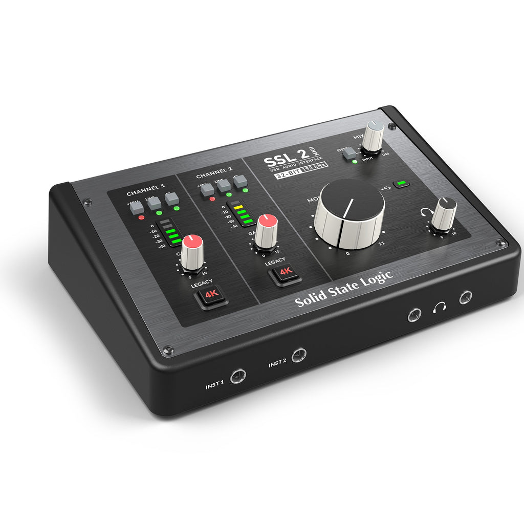 Solid State Logic SSL 2 MKII USB Audio Interface with 2 High-Performance Mic Pres