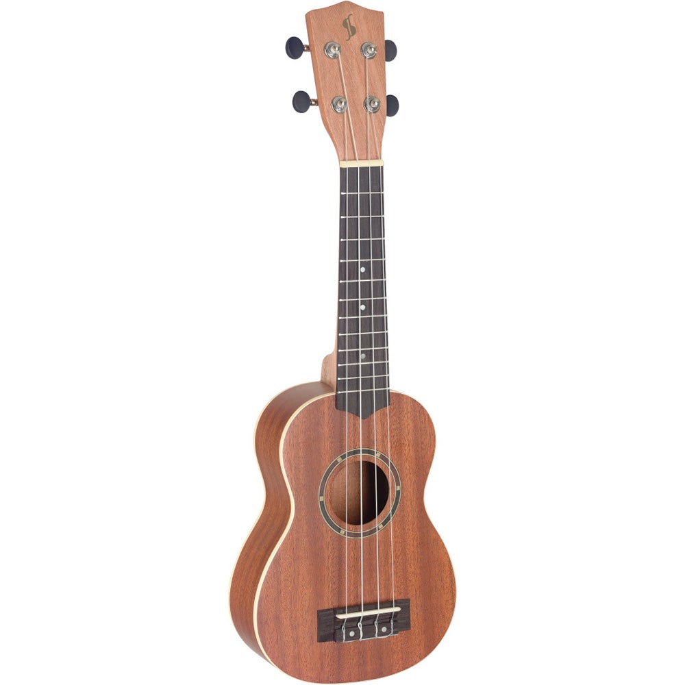 Stagg UC-30 Traditional Concert Uke Ukulele w/ Gig Bag, Sapele Top